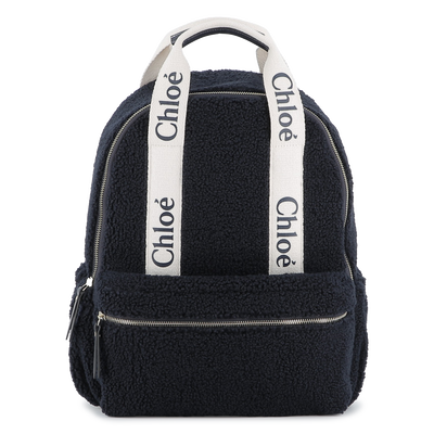 Backpack in sheepskin fleece CHLOE GIRL