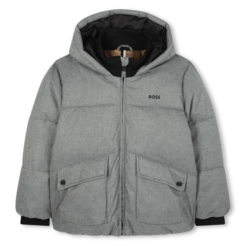 Hooded down jacket BOSS 
                    BOY