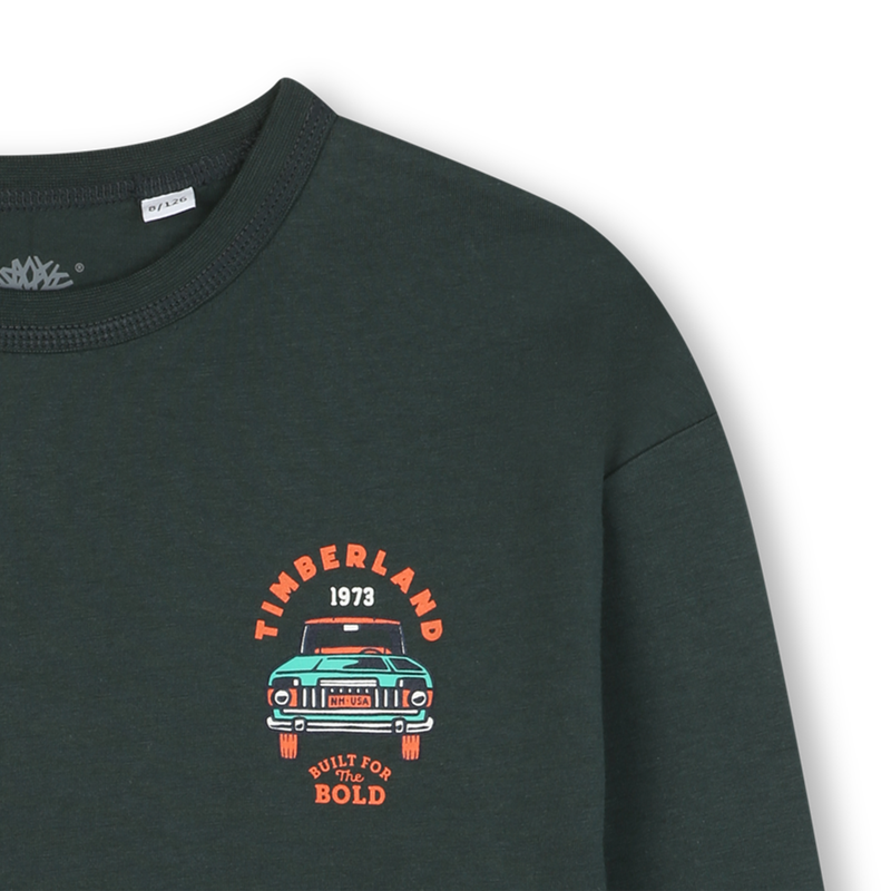 Long-sleeved jersey T-shirt TIMBERLAND 
                    BOY