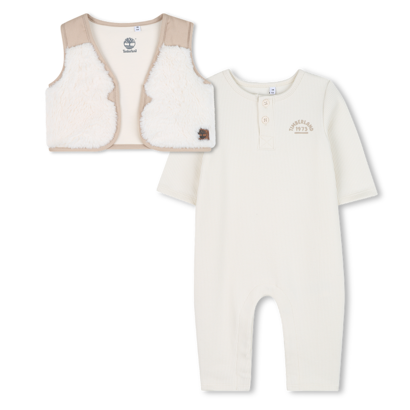 Jumpsuit and cardigan set TIMBERLAND 
                        BOY
