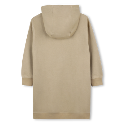 Fleece hooded dress MICHAEL KORS GIRL