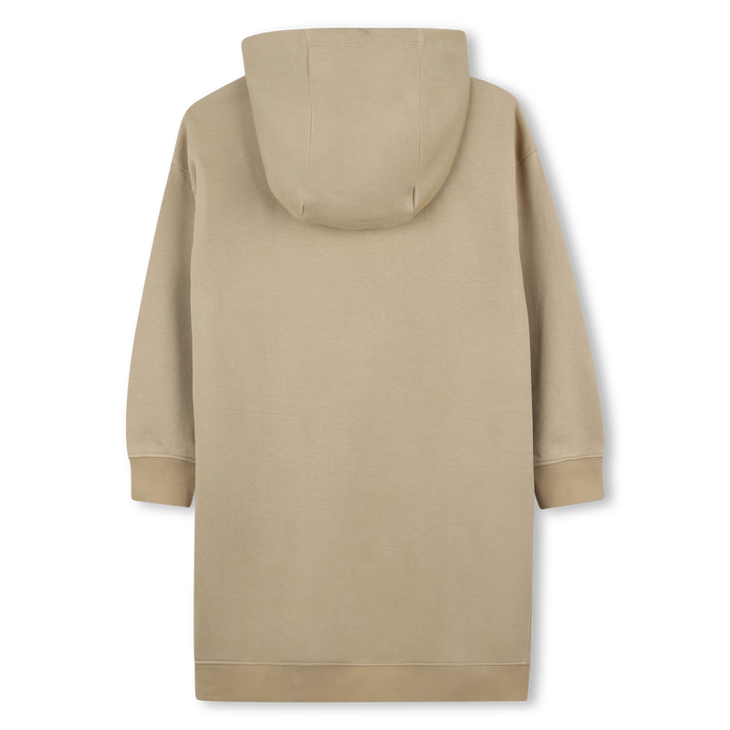 Fleece hooded dress MICHAEL KORS 
                        GIRL