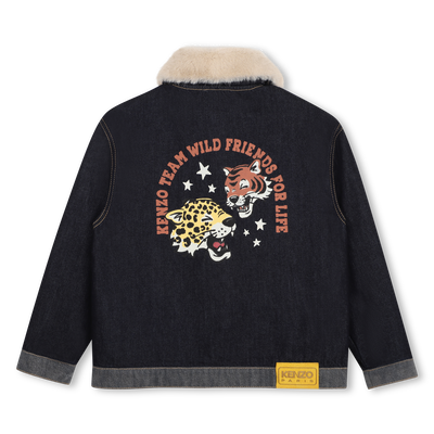 Denim jacket KENZO KIDS GIRL
