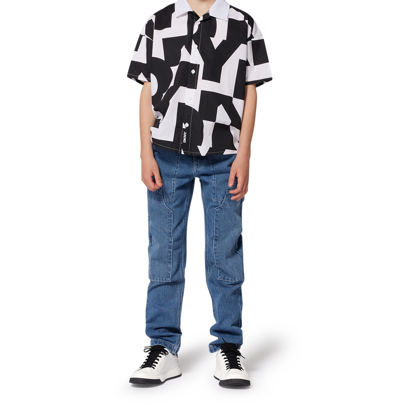 Short-sleeved cotton shirt DKNY 
                        UNISEX