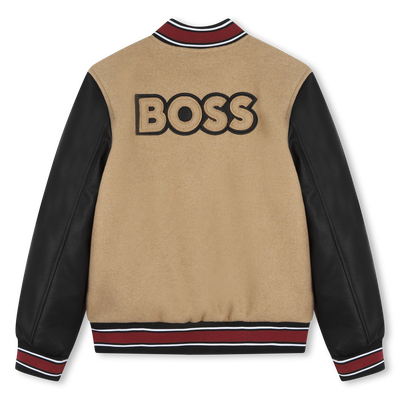 Wool-Blend Bomber Jacket BOSS BOY