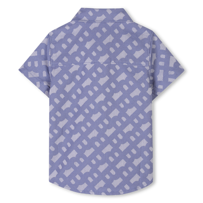 Short-sleeved cotton shirt BOSS BOY