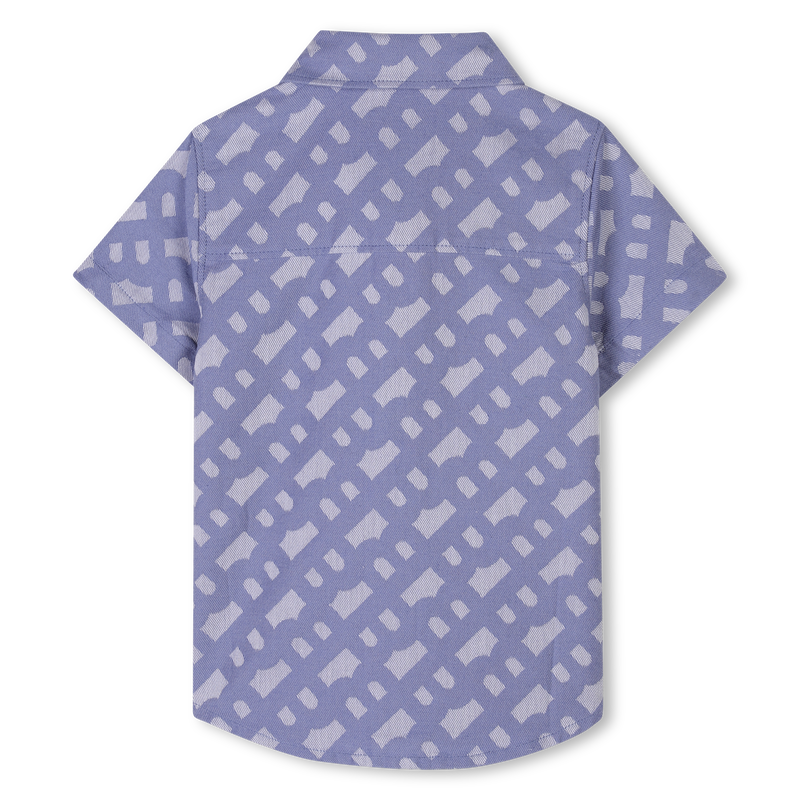 Short-sleeved cotton shirt BOSS 
                        BOY