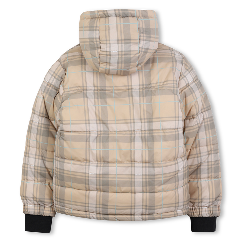 Reversible hooded down jacket HUGO 
                        BOY