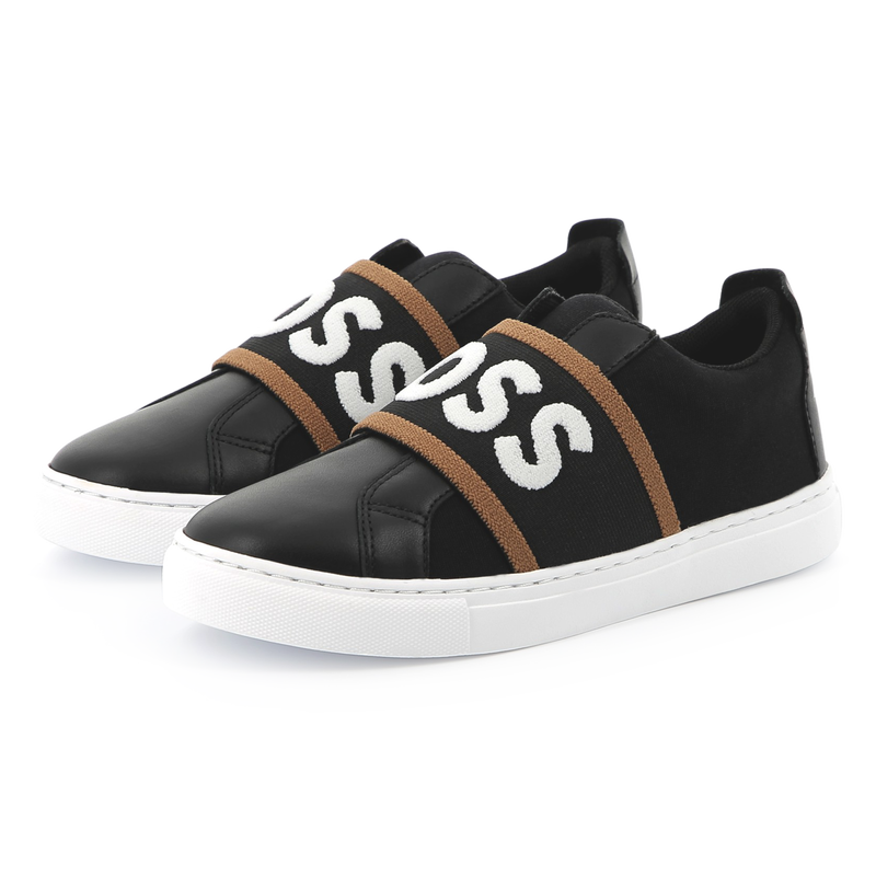 Bicolor Slip-On Sneakers BOSS 
                        BOY