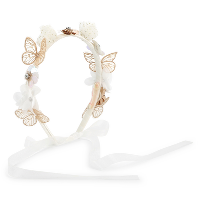 Flower and butterfly headband BILLIEBLUSH GIRL