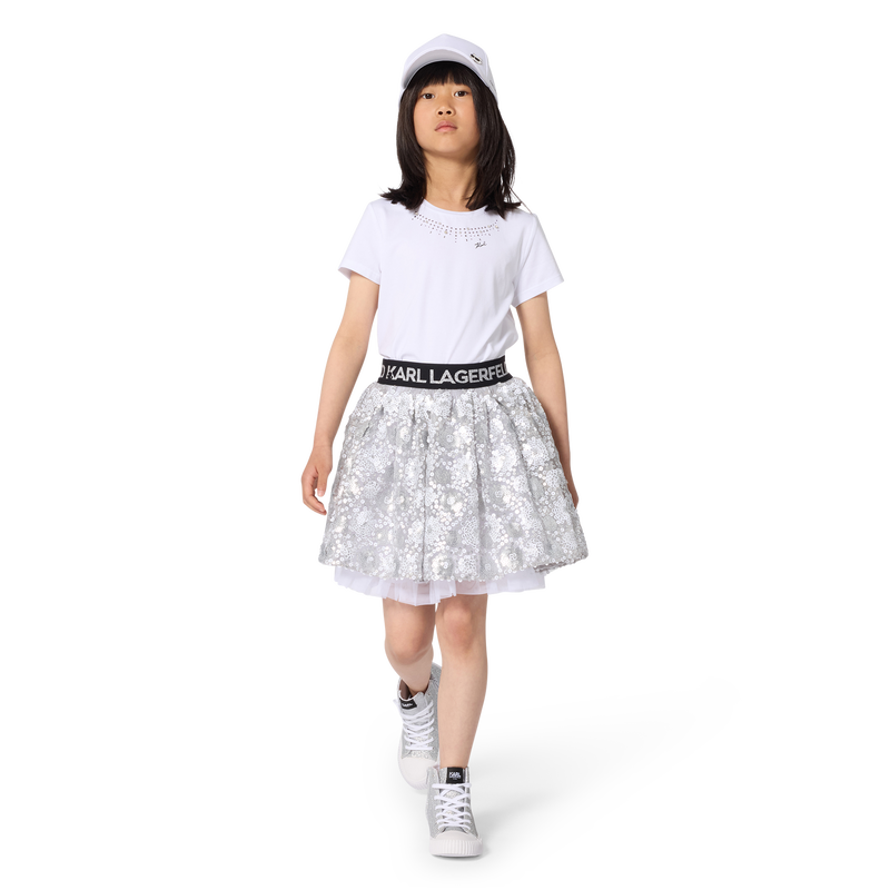 Sequin Skirt KARL LAGERFELD KIDS 
                        GIRL