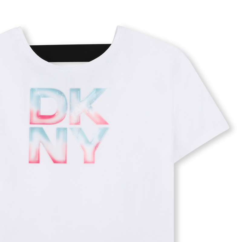 SHORT SLEEVE T-SHIRT DKNY 
                        GIRL