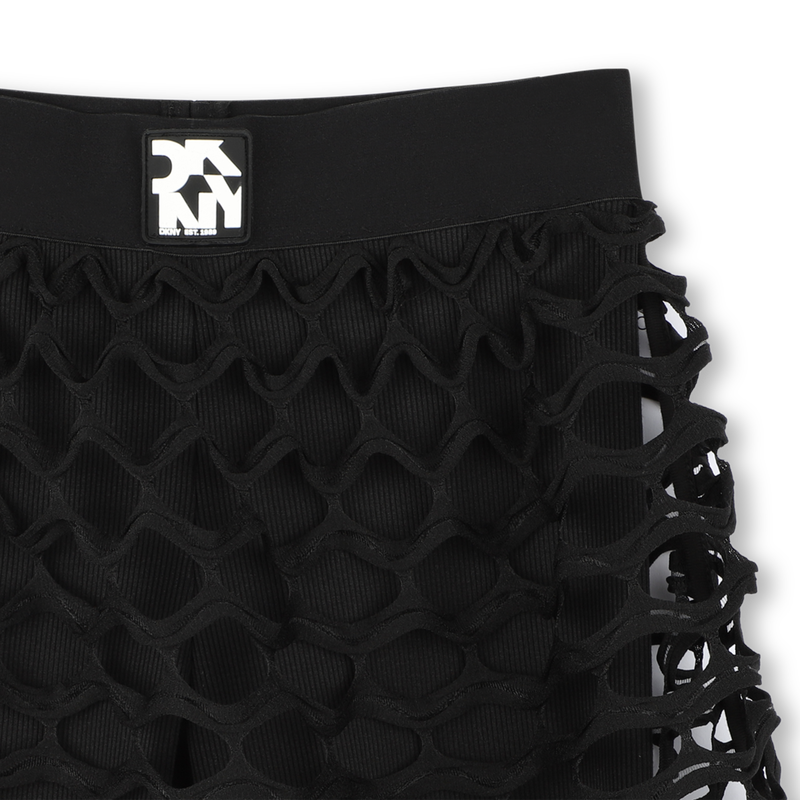 Bimaterial skort DKNY 
                    GIRL