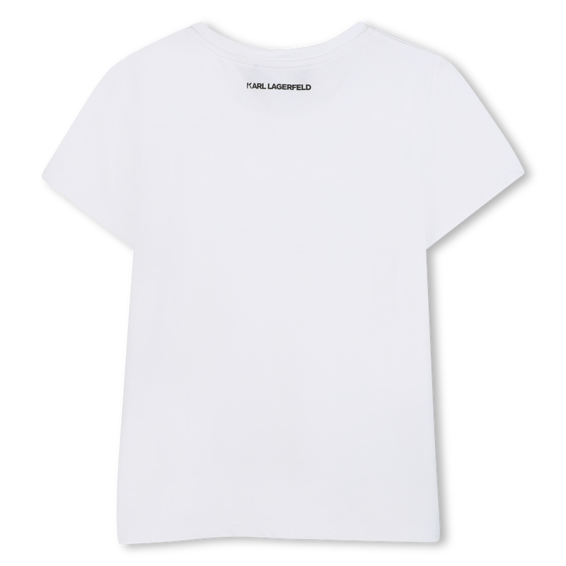 Short-sleeved T-shirt KARL LAGERFELD KIDS 
                    GIRL