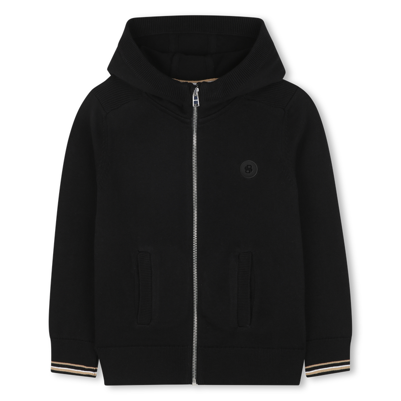 Hooded cardigan BOSS 
                        BOY
