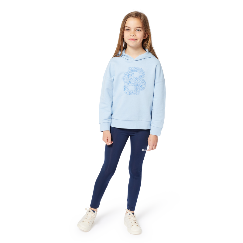 Lace-Up Canvas Sneakers BOSS 
                        GIRL