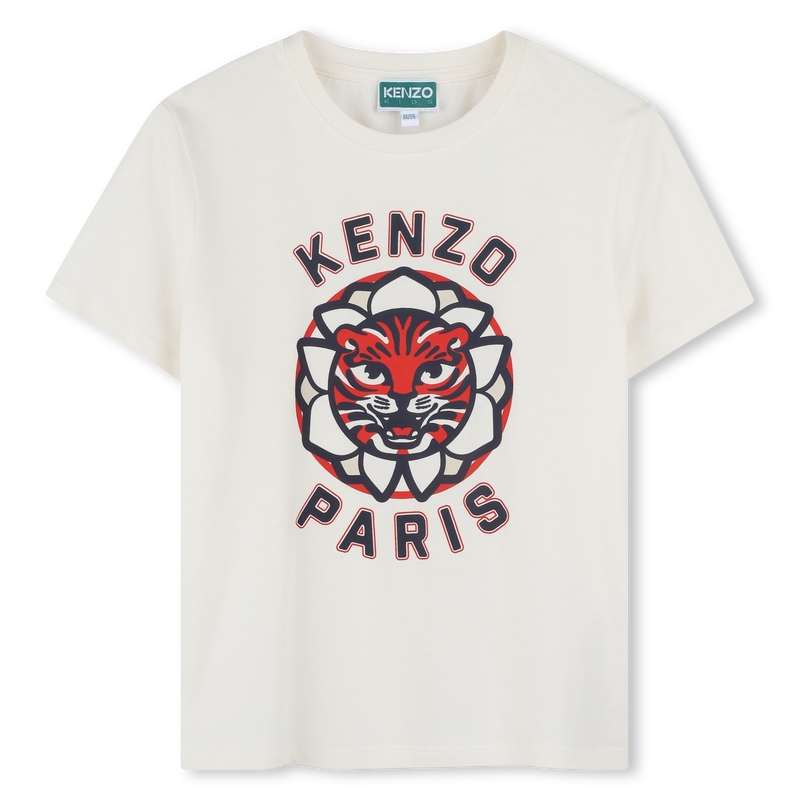 Short-sleeved cotton T-shirt KENZO KIDS 
                        UNISEX