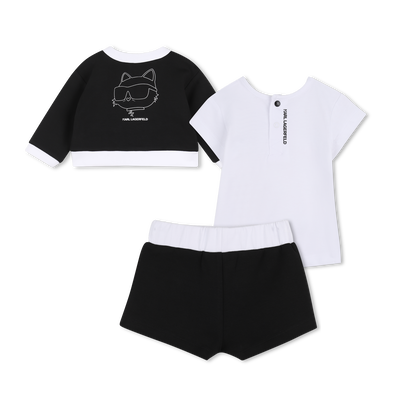 Choupette Outfit Set (3 Pieces) KARL LAGERFELD KIDS GIRL