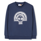Fleece Sweatshirt, SLATE BLUE, hi-res