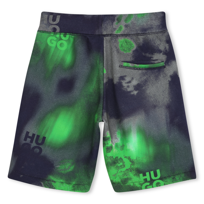 Printed Bermuda jogging shorts HUGO 
                        BOY