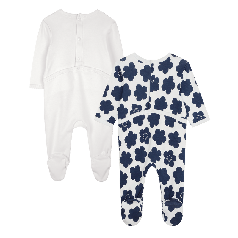 Two-pack of cotton pajamas KENZO KIDS 
                        UNISEX