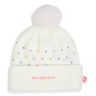 Multicolored rhinestone beanie, IVORY, hi-res