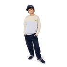 Elasticated sneakers, NAVY, hi-res
