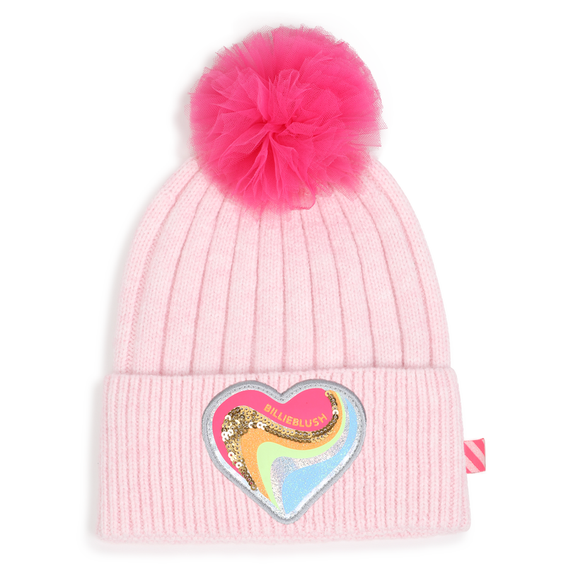 Tulle pom-pom beanie BILLIEBLUSH 
                        GIRL