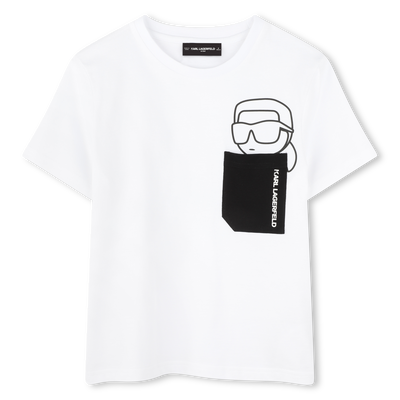 Short-sleeved T-shirt KARL LAGERFELD KIDS BOY