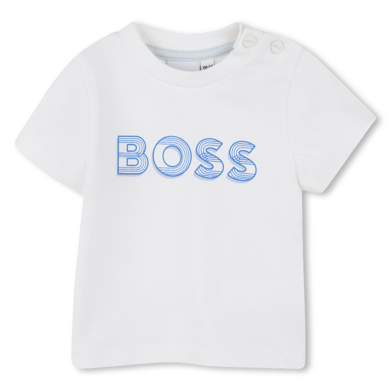 Logo Print T-Shirt BOSS 
                        BOY
