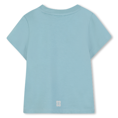 T-shirt with snap closure GIVENCHY BOY