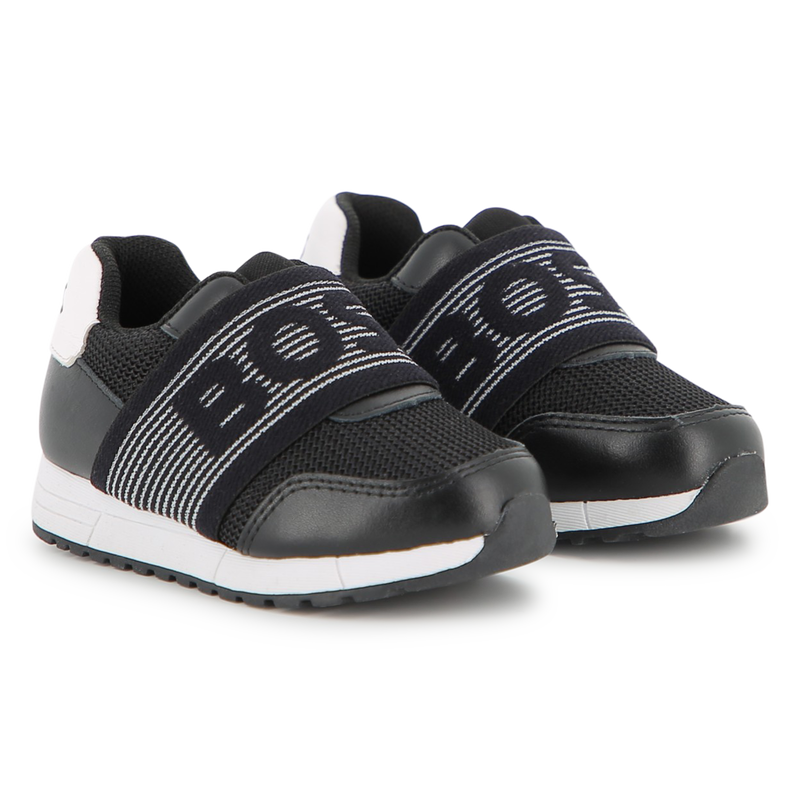 Cowhide Leather Sneakers BOSS 
                        BOY