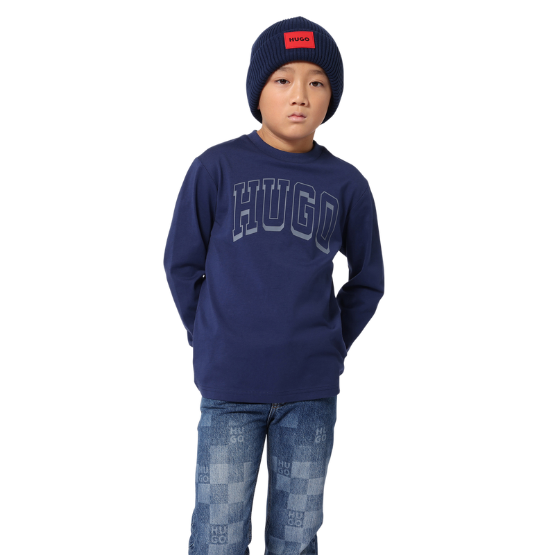 Long-Sleeved T-Shirt HUGO 
                    BOY