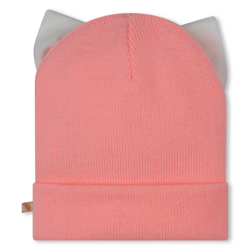 Bow and pompom hat BILLIEBLUSH 
                    GIRL