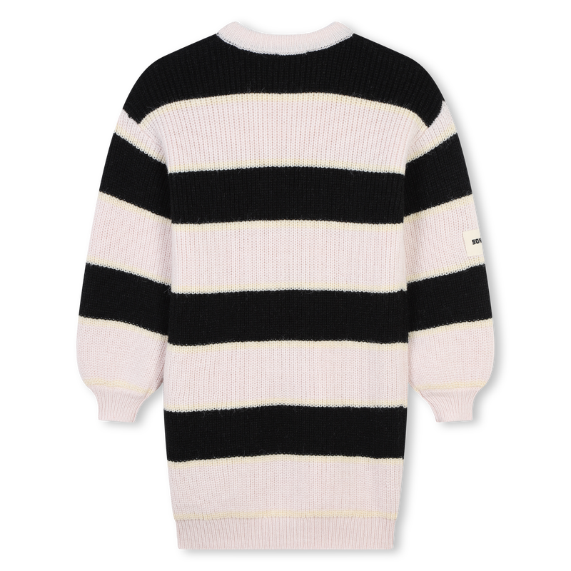 Two-Tone Striped Dress SONIA RYKIEL 
                    GIRL