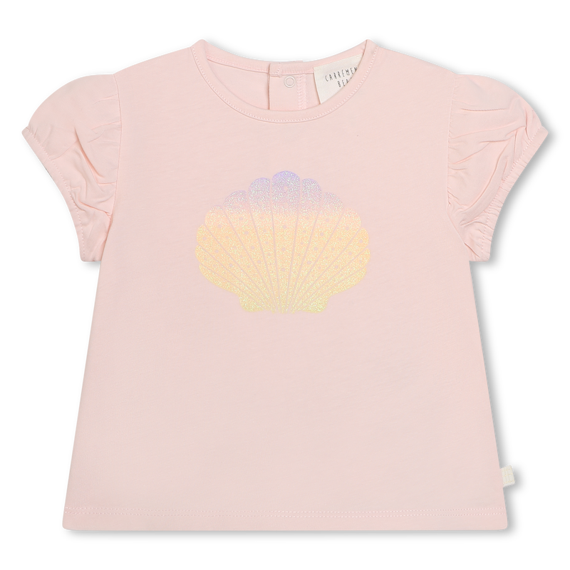 Press studded t-shirt CARREMENT BEAU 
                    GIRL