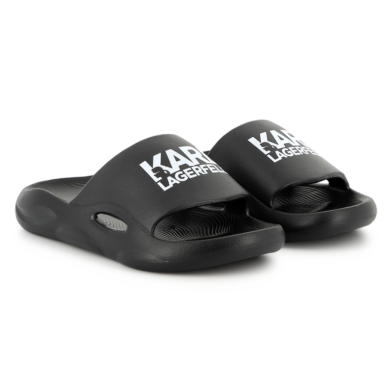 Sliders with logo KARL LAGERFELD KIDS 
                        BOY