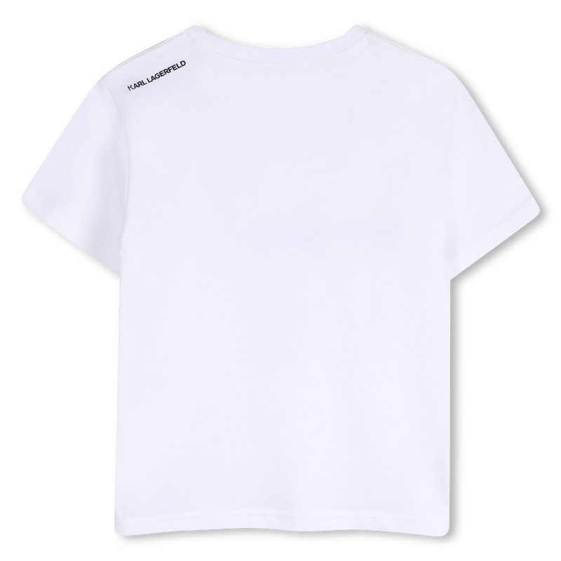 Short-Sleeved T-Shirt KARL LAGERFELD KIDS 
                        BOY