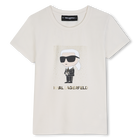 Short sleeve t-shirt KARL LAGERFELD KIDS 
                    GIRL