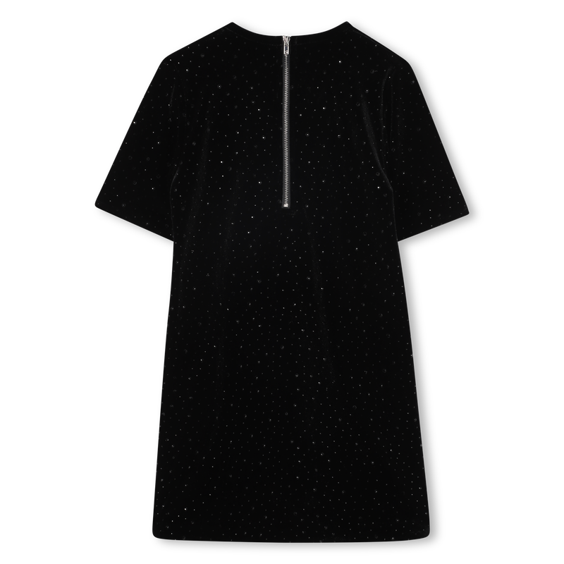 Velvet T-shirt dress ZADIG & VOLTAIRE 
                        GIRL