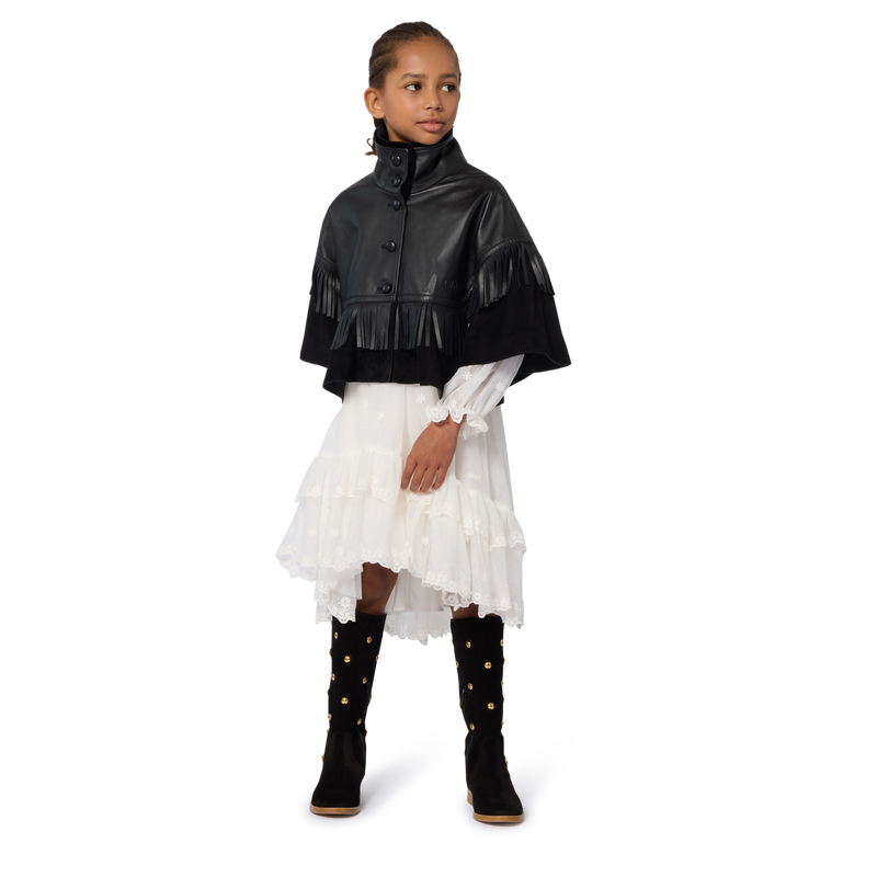 Maxi dress with ruffles and embroidery CHLOE 
                        GIRL