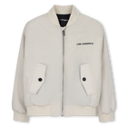 Canvas bomber KARL LAGERFELD KIDS 
                    BOY