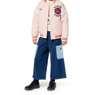 Embroidered woolen jacket KENZO KIDS 
                    GIRL