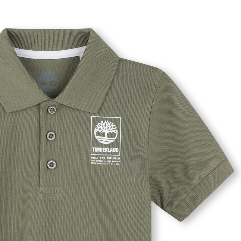Logo Polo Shirt TIMBERLAND 
                    BOY