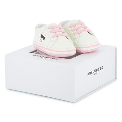 Faux sneakers KARL LAGERFELD KIDS GIRL