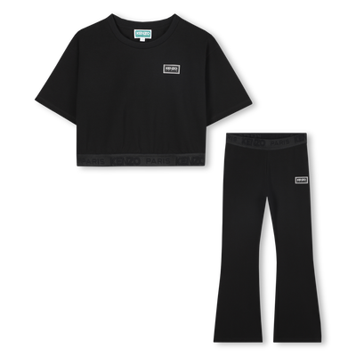 T-shirt and pants set KENZO KIDS GIRL