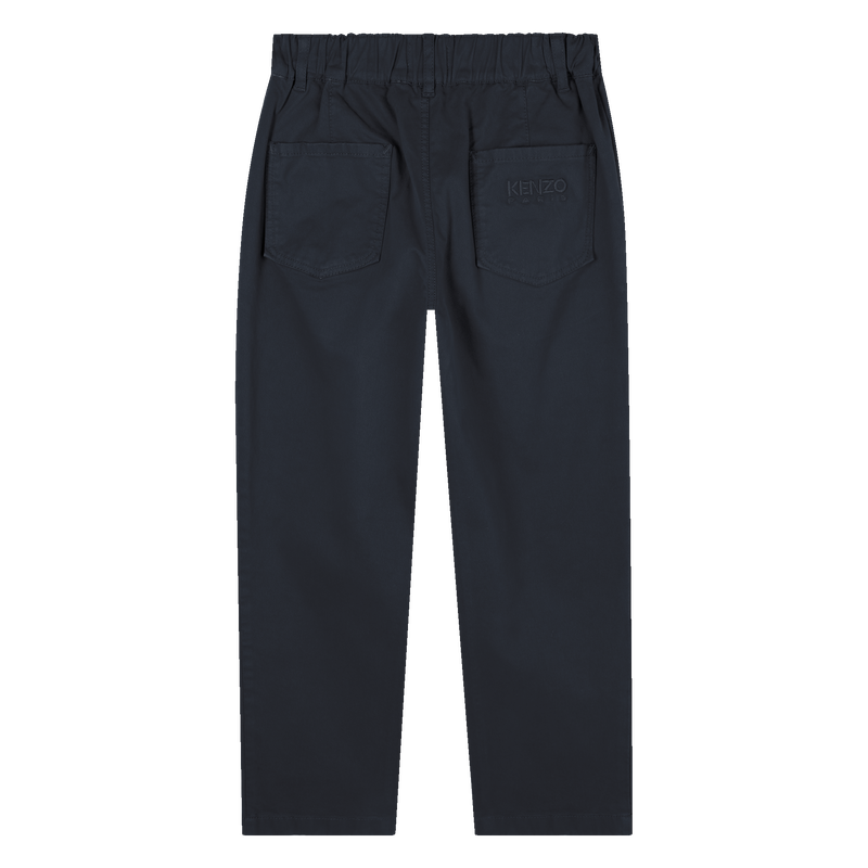 Twill trousers KENZO KIDS 
                    UNISEX