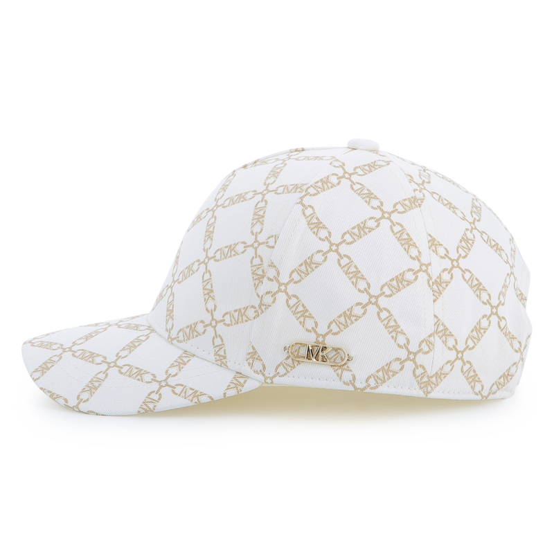 Printed twill cap MICHAEL KORS 
                        GIRL