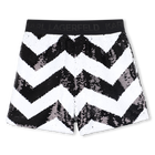 Herringbone shorts KARL LAGERFELD KIDS 
                    GIRL