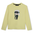 Long sleeve t-shirt KARL LAGERFELD KIDS 
                    BOY